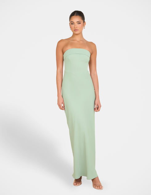 Eren Strapless Corset Gown